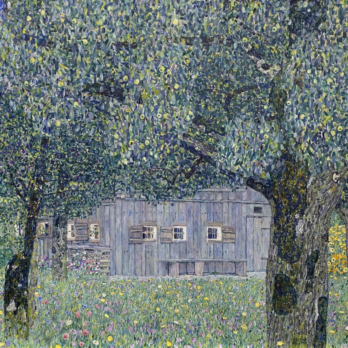 Painting of a house and trees to illustrate sustainability strategy architecture